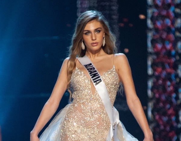Miss Albania from Miss Universe 2018 Evening Gown Competition E! News